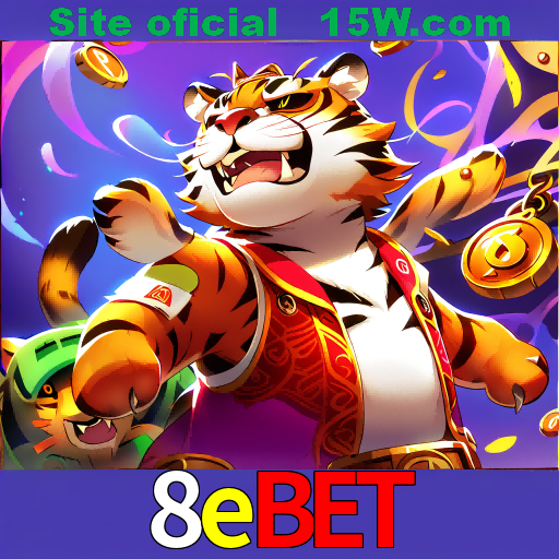 Imagem promocional da 8ebet mostrando a plataforma e suas vantagens